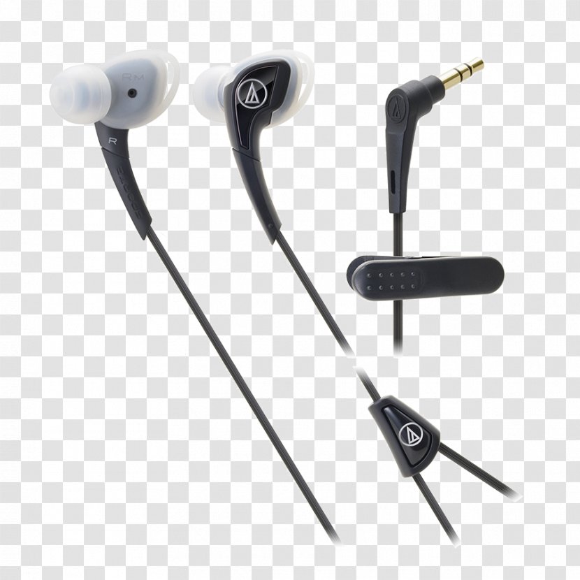 Audio-Technica SonicSport ATH-SPORT2 Headphones ATH-SPORT3 AUDIO-TECHNICA CORPORATION Microphone - Technology Transparent PNG
