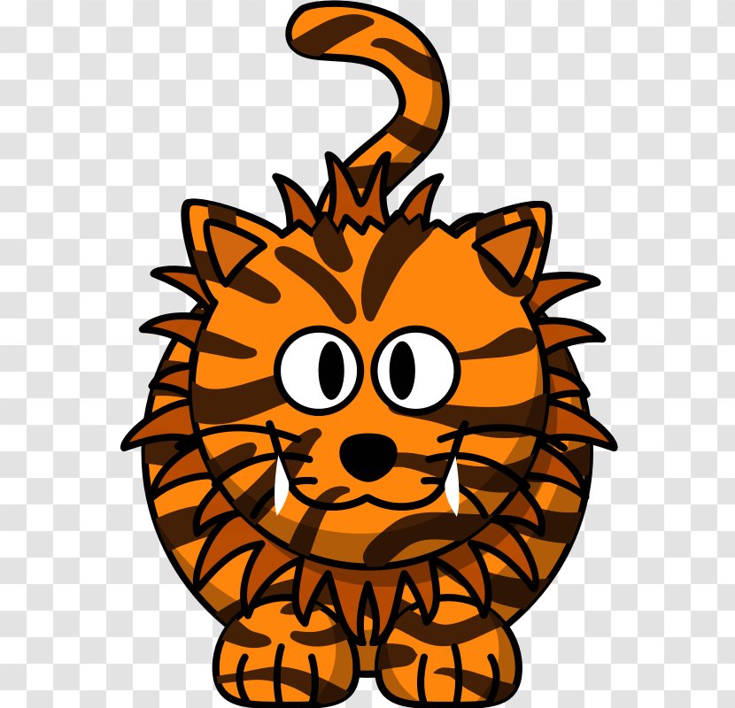 Liger Tiger Lion Cat Cartoon - Like Mammal - Cute Pictures Transparent PNG
