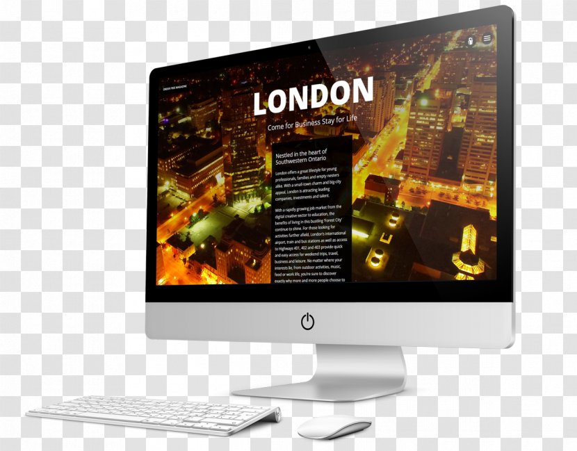 London Economic Development Corporation Computer Monitors Desktop Computers Personal - Monitor - House Transparent PNG