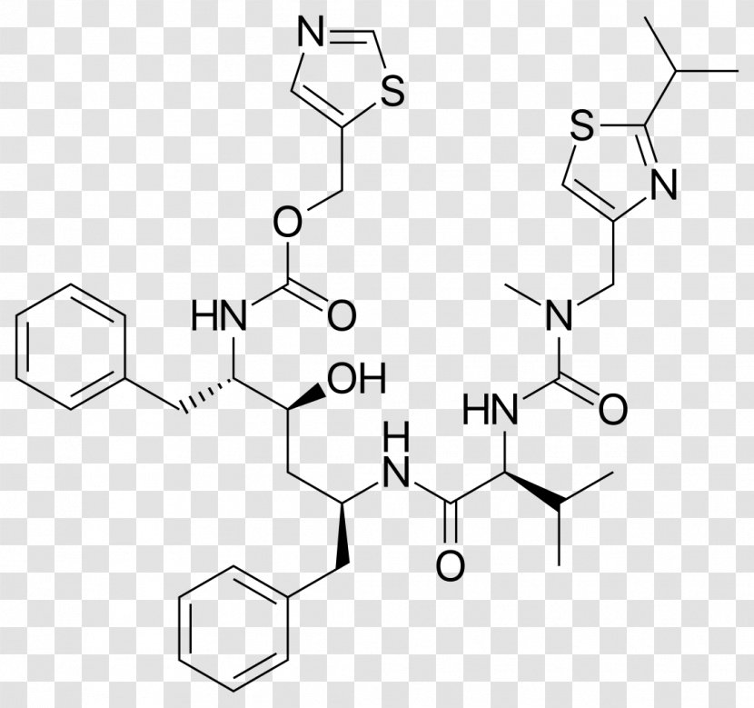 Alfuzosin Pharmaceutical Drug Ritonavir Management Of HIV/AIDS - Black And White - Discovery Development Neuraminidase Inhibit Transparent PNG