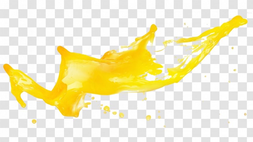 Stock Photography Paint Color Splash Yellow Transparent PNG