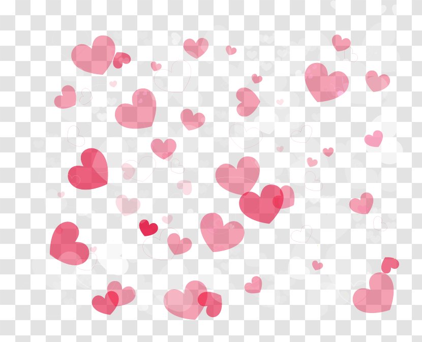 Pink Drawing - Red - Heart Transparent PNG