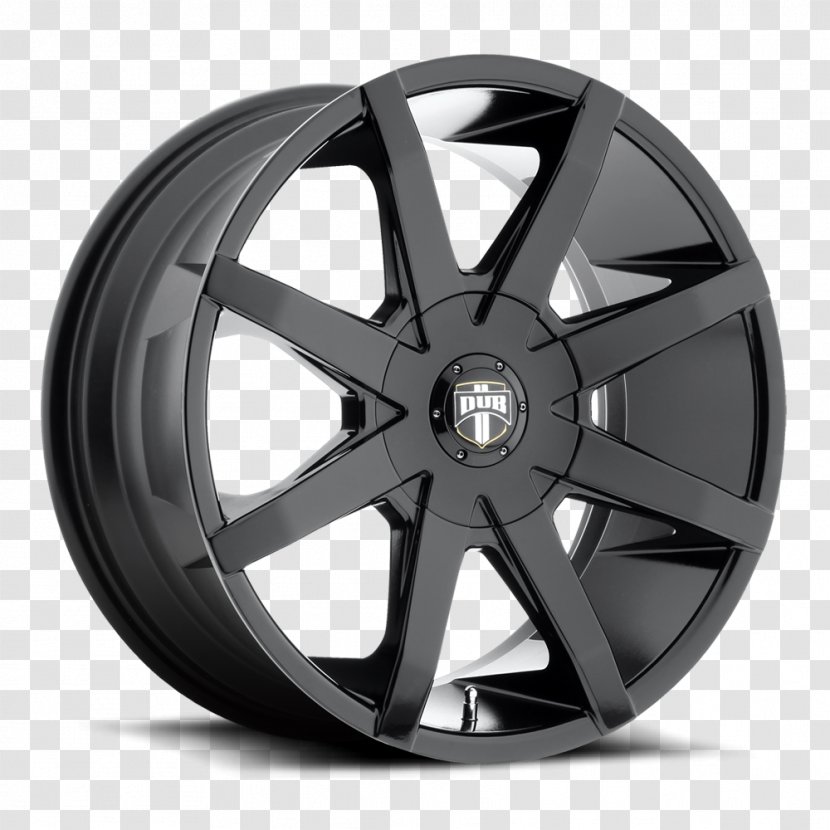 Rim Car Wheel American Racing Tire - Black Transparent PNG