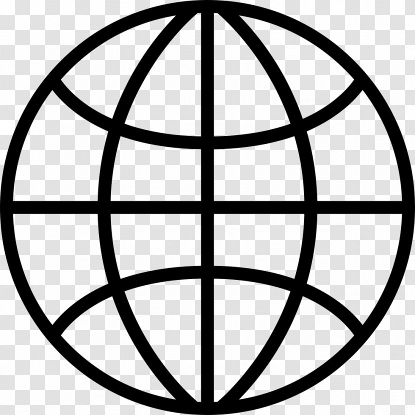 Globe Earth World - Monochrome Photography Transparent PNG