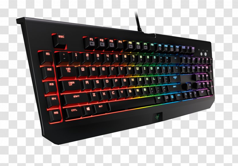 Computer Keyboard Gaming Keypad Razer Inc. RGB Color Model Electrical Switches - Backlight Transparent PNG