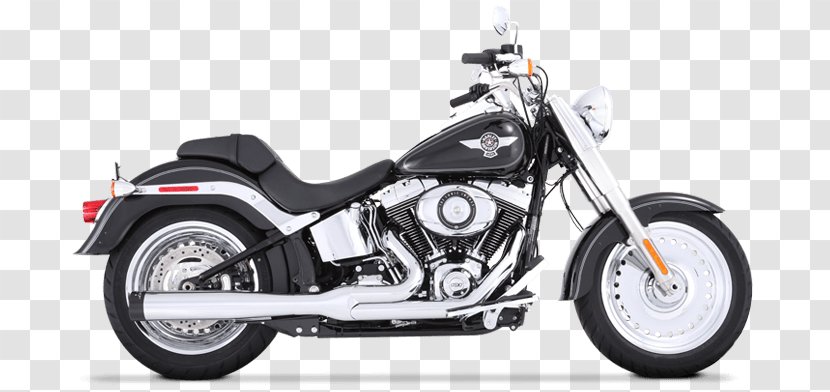 Harley-Davidson FLSTF Fat Boy Softail Motorcycle CVO - Harleydavidson Cvo Transparent PNG