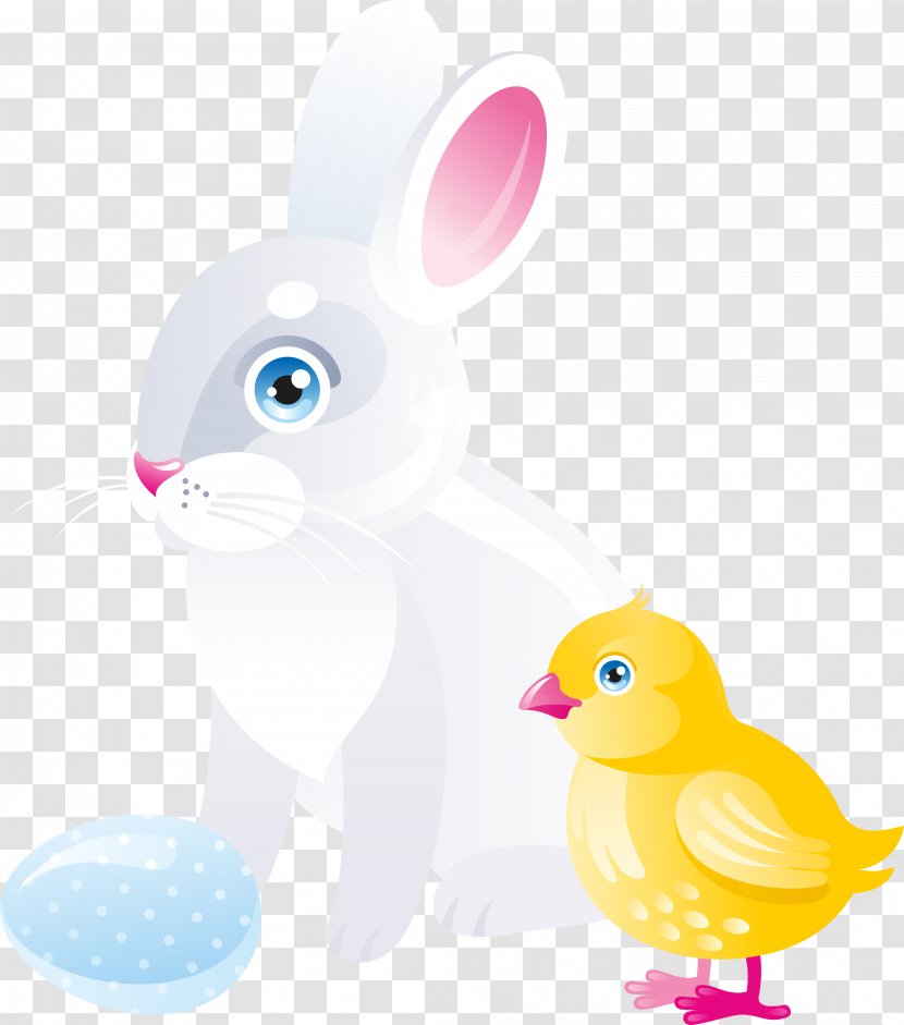 Easter Bunny Hare Domestic Rabbit - Rar - Happy Transparent PNG