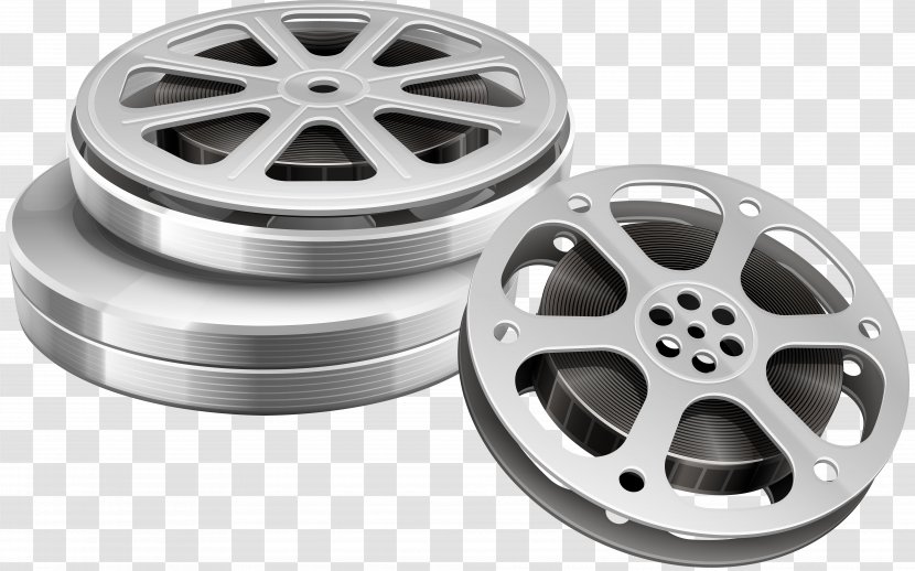 Film Cinema Clapperboard Royalty-free - Alloy Wheel - Rolls Transparent PNG