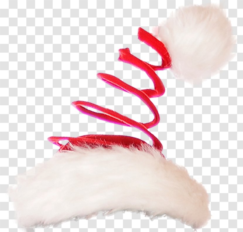 Santa Claus Bonnet Christmas Hat Suit - Fur Transparent PNG