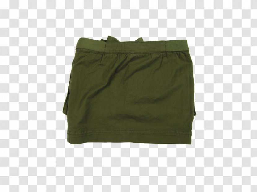 Green Khaki Shorts - Twill Transparent PNG
