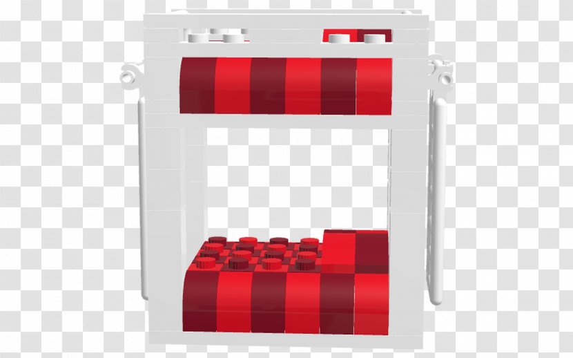 Product Design Rectangle Pattern - Red - Bus Bunk Bed Transparent PNG