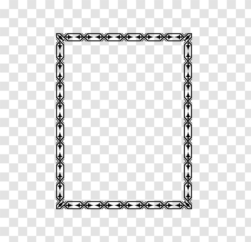 Diamond Border - Scalable Vector Graphics - Area Transparent PNG