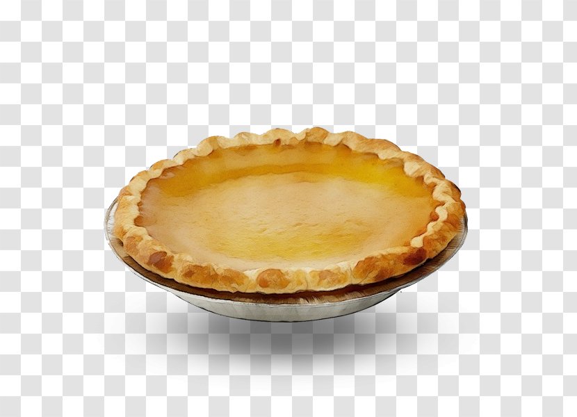 Dish Food Baked Goods Cuisine Custard Tart - Wet Ink - Pie Pastry Transparent PNG