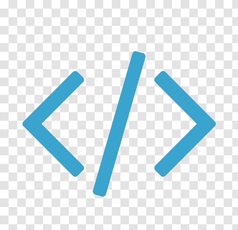 Source Code Software Developer Computer Programming - Aqua - Ico Transparent PNG