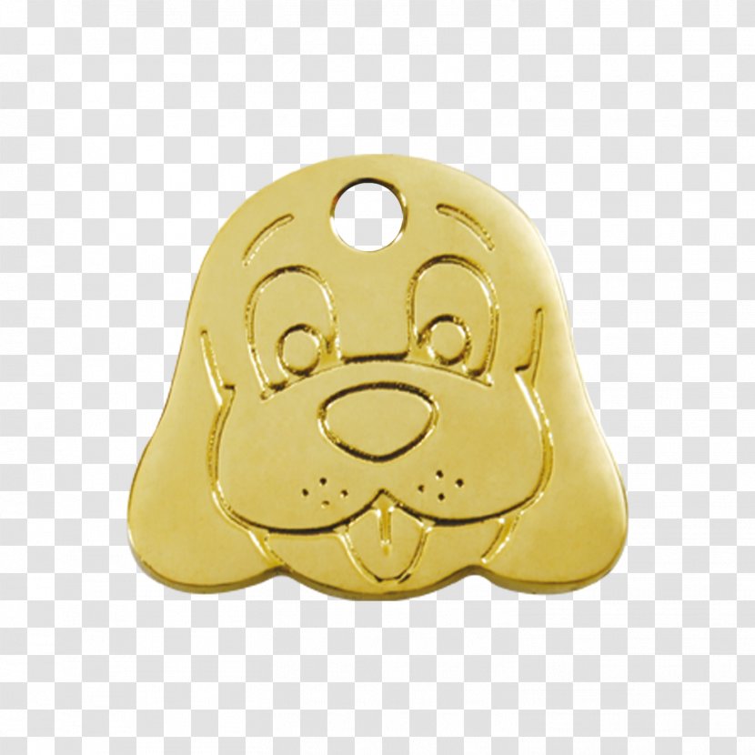 Dog Cat Brass Dingo Pet Tag Transparent PNG