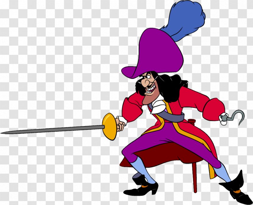 Captain Hook Tinker Bell Smee Peter Pan And Wendy - Jake The Never Land Pirates Transparent PNG