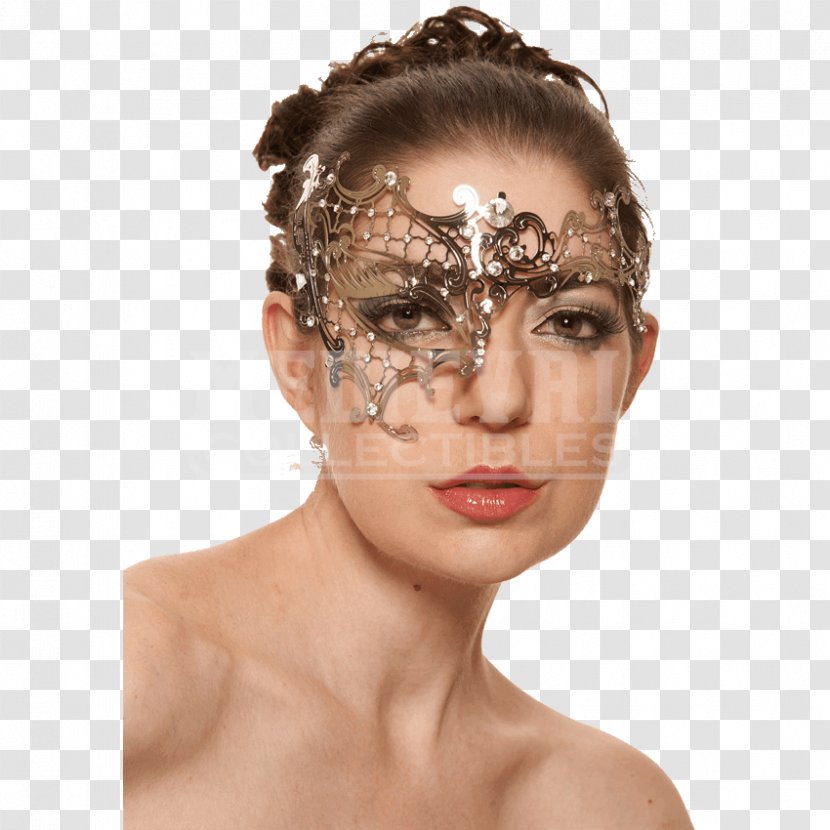 Forehead Headpiece Mask Eyebrow Cheek - Laser Cutting Transparent PNG