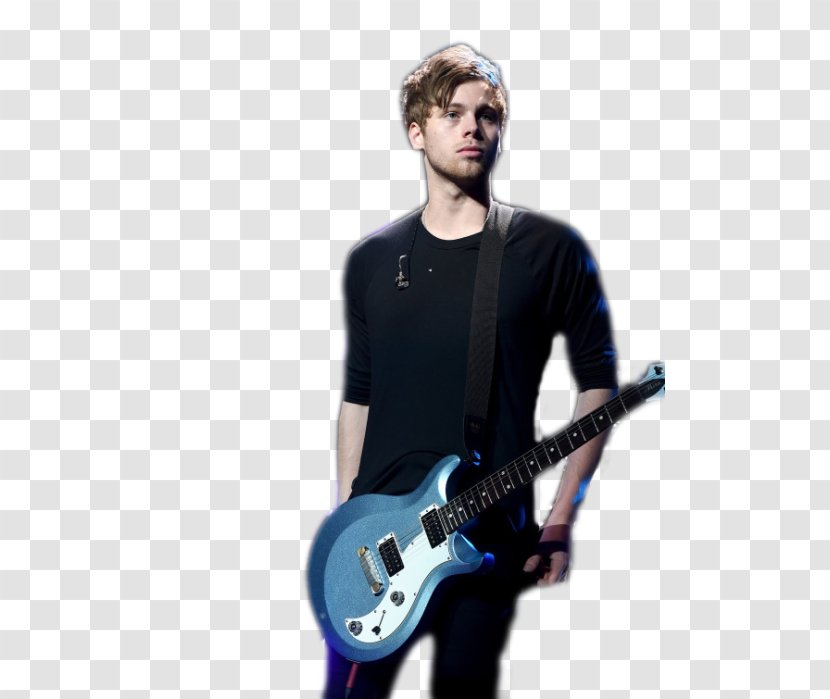 Bass Guitar Bassist Calum Hood 5 Seconds Of Summer Musician - Cartoon Transparent PNG