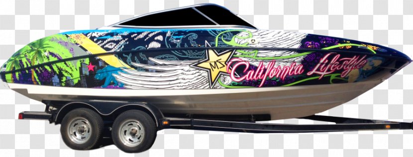 Bass Boat Car Wrap Advertising Pontoon - Watercraft Transparent PNG