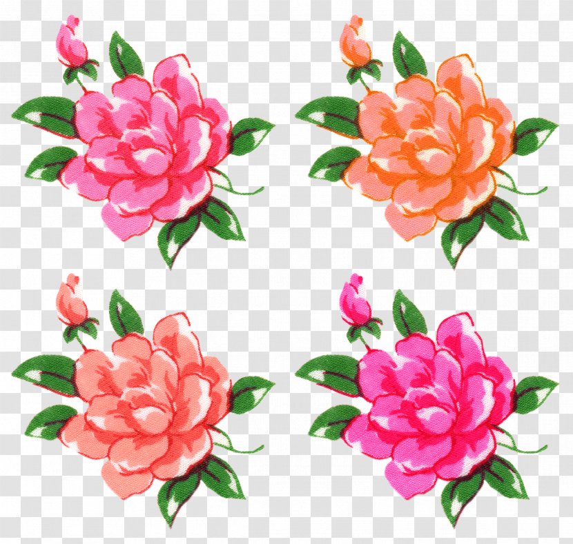 Paper Graphic Frames Digital Scrapbooking Embellishment Clip Art - Floral Design - Vintage Flower Cliparts Transparent PNG