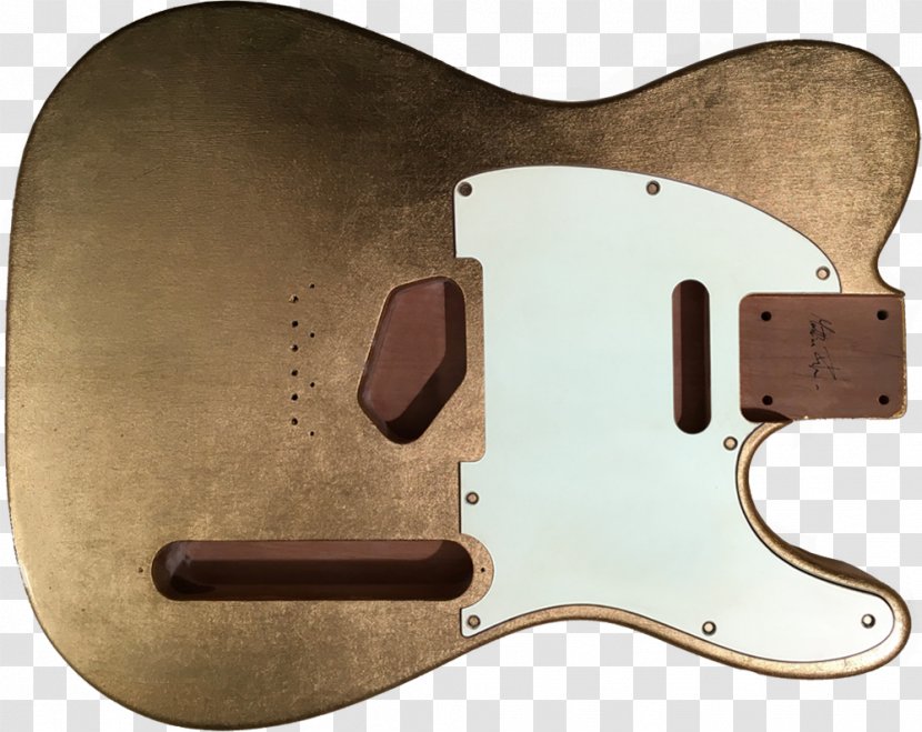 Electric Guitar Fender Telecaster Stratocaster Sunburst - Metallic Copper Transparent PNG