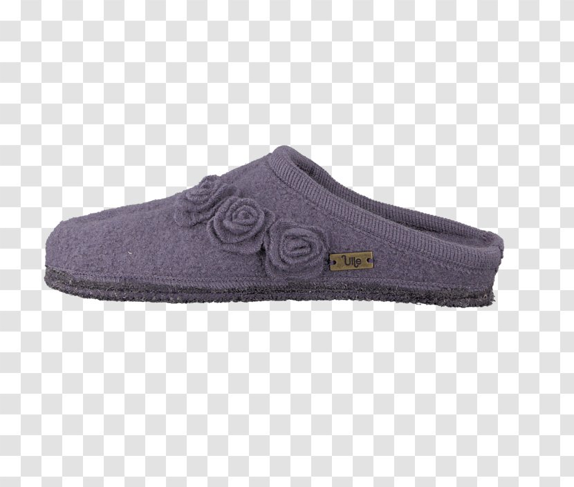 Slipper Shoe Footwear Purple Violet - Walking - Stitchy Transparent PNG