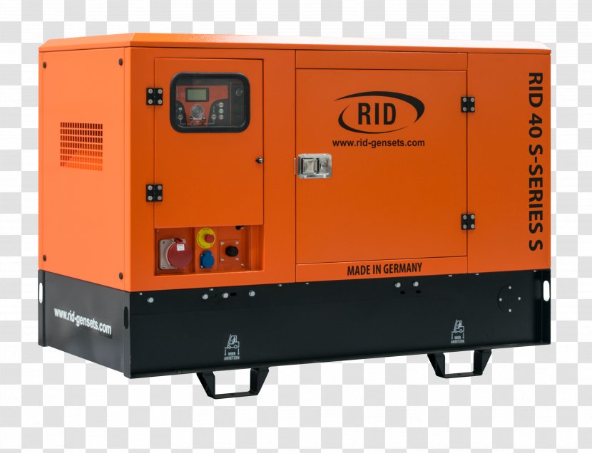 Electric Generator Diesel Emergency Power System Engine Station - Architectural Engineering Transparent PNG