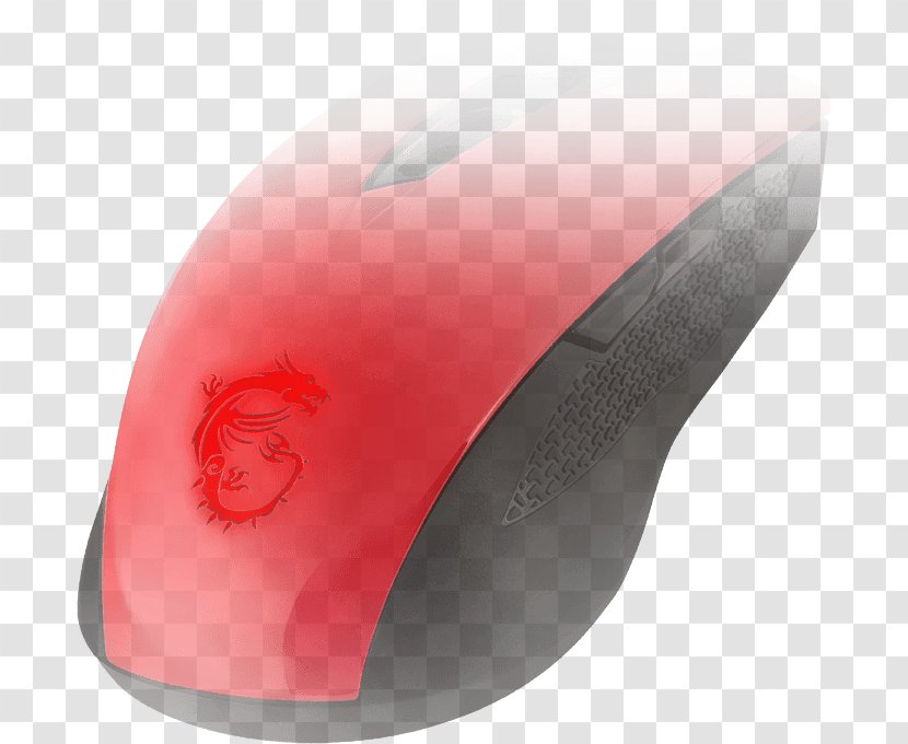 Computer Mouse Gaming MSI GM40 Red Pelihiiri Peripheral - Magenta Transparent PNG