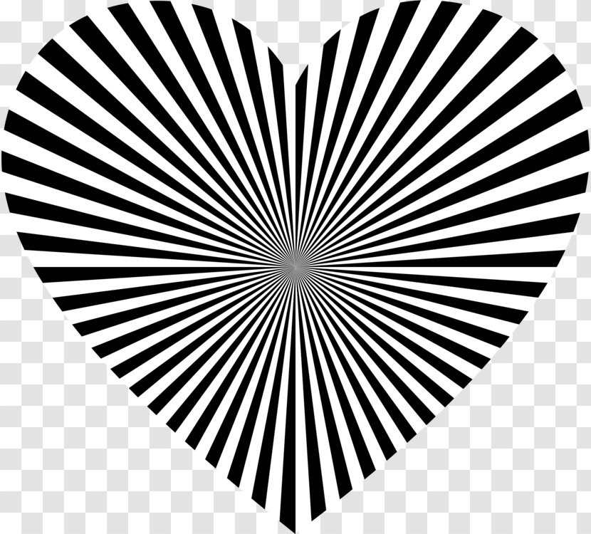 Heart Drawing - Illusion - Logo Symmetry Transparent PNG