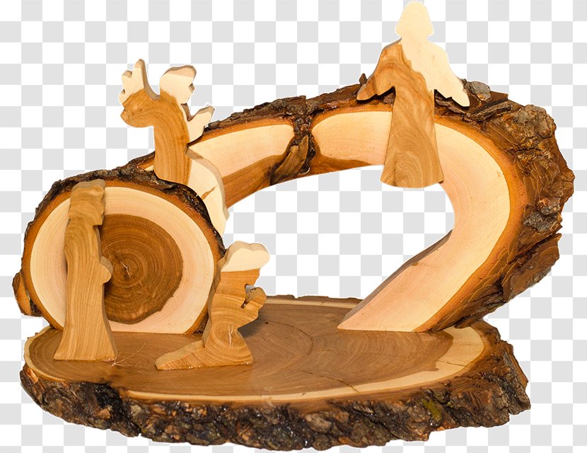 Wood Nativity Scene Christmas Ornament Easter - Woodworking Transparent PNG