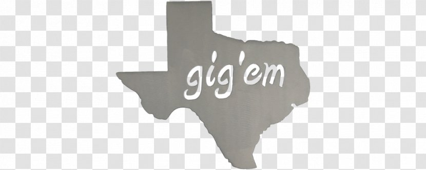 Texas A&M University Tech Aggies Football Hook 'em Horns Longhorns - Sport Hooks - Silver Sign Transparent PNG