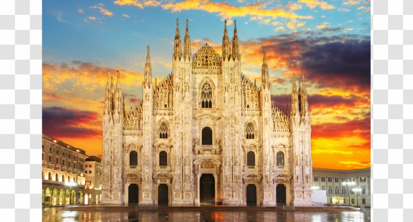 Milan Cathedral Florence The Last Supper Sforza Castle - Italy Transparent PNG