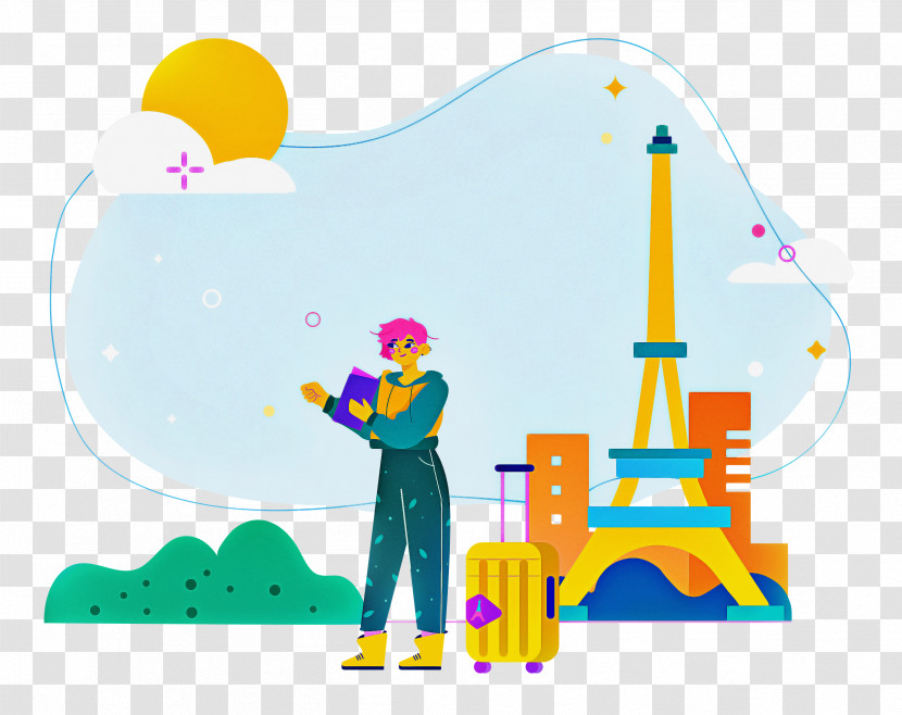 Paris Travel Transparent PNG