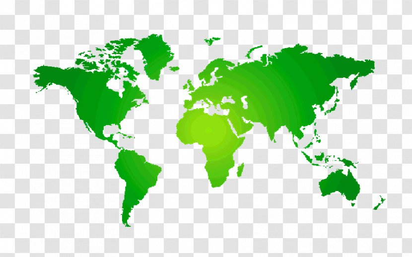 World Map Globe - Grass - Green Transparent PNG