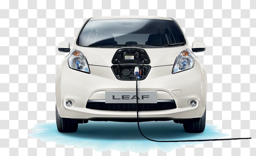 2018 Nissan LEAF Electric Vehicle Car Charging Station - Hatchback Transparent PNG