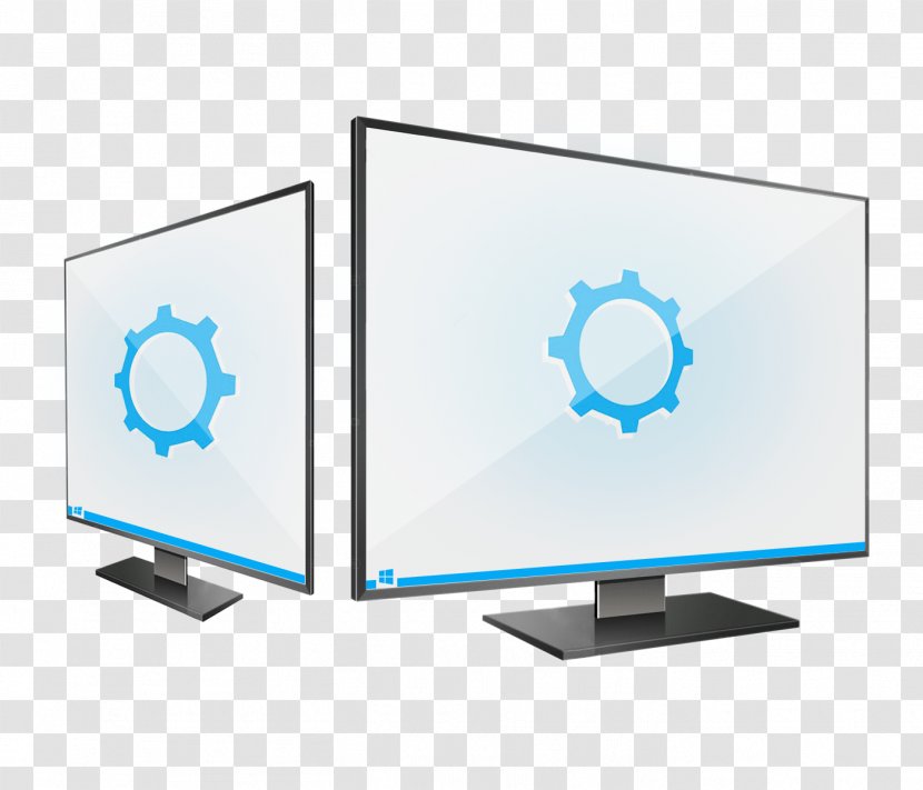 Computer Monitors Display Device Flat Panel Multimedia - Brand - Window Transparent PNG