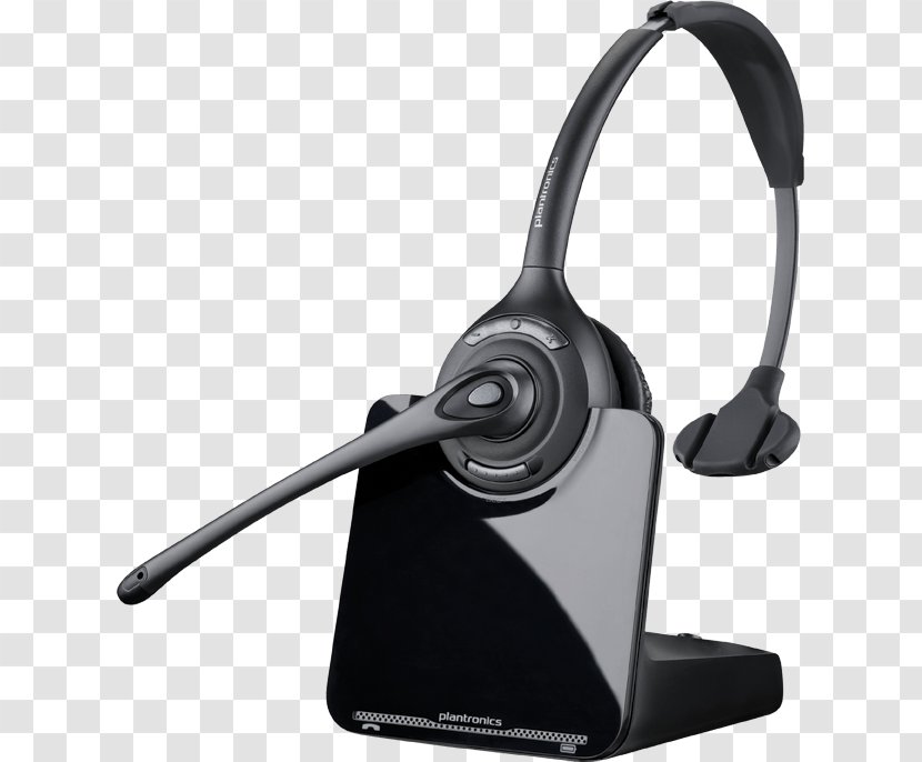 Xbox 360 Wireless Headset Plantronics CS510 / CS520 Headphones - Active Noise Control Transparent PNG