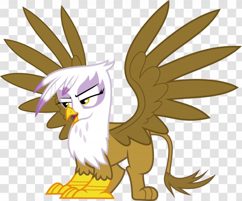 Rainbow Dash Pony Griffin Derpy Hooves Rarity - Cartoon - Hawk Transparent PNG