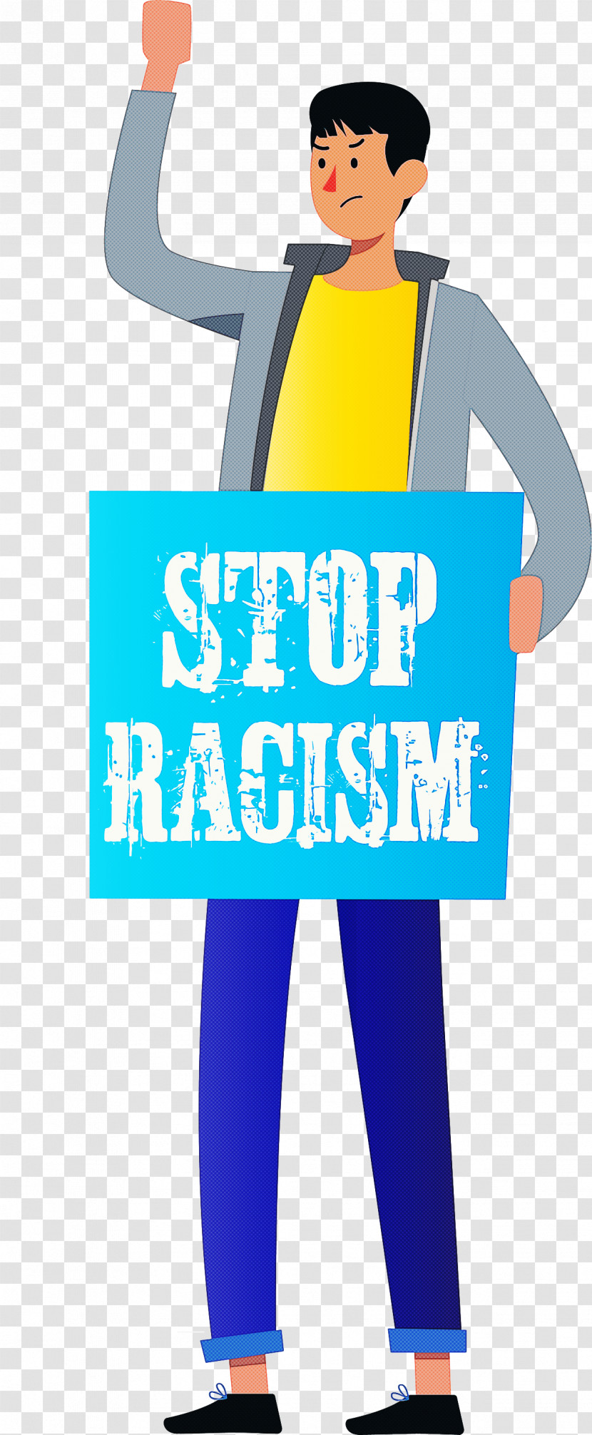 STOP RACISM Transparent PNG