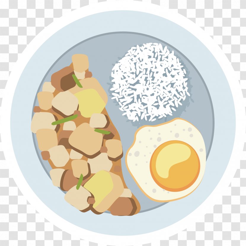 Omelette Cuisine Rice - Fried Eggs And Vegetable Roll Transparent PNG