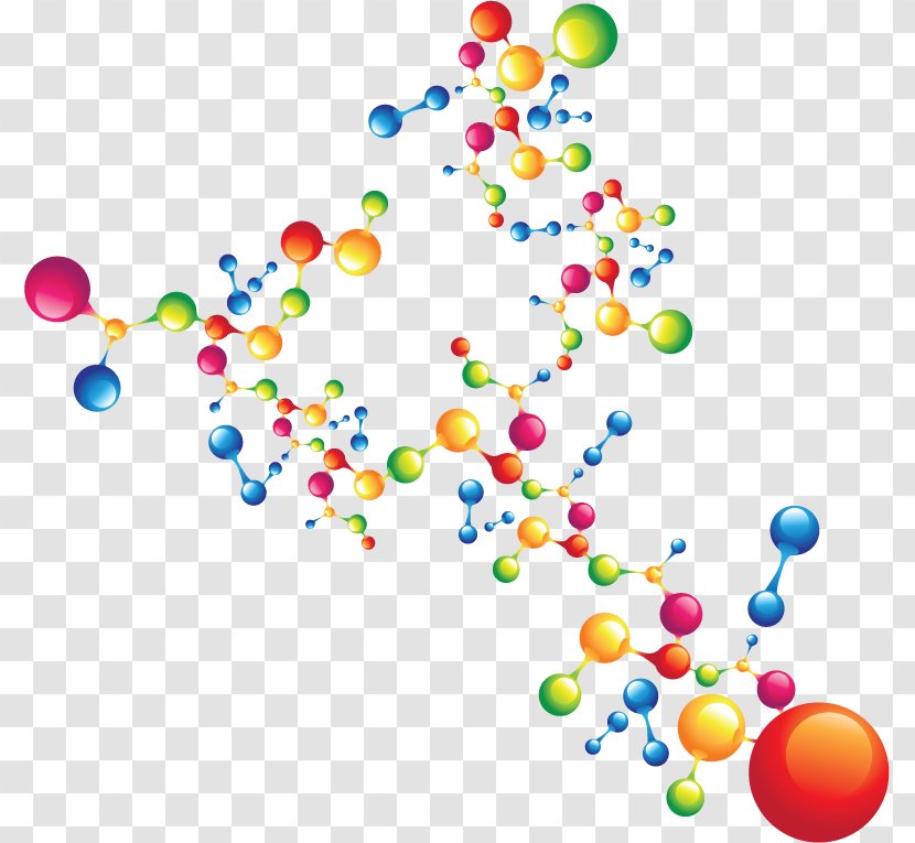 Molecule Drawing - Party Supply - DNA Transparent PNG