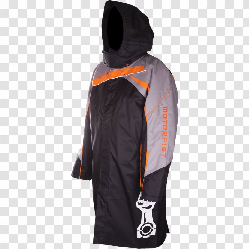 Hoodie Outerwear Jacket Raincoat - Hood - Pitbull Transparent PNG