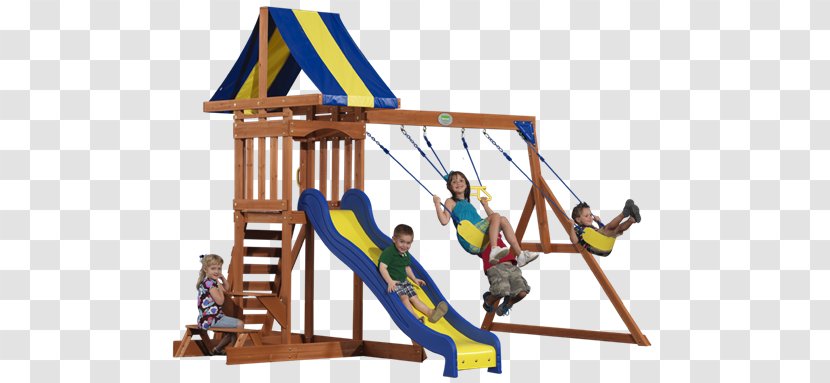 Outdoor Playset Backyard Discovery Tucson Cedar Swing Set Providence 40112 Toy - Play Equipment - Playing Park Transparent PNG