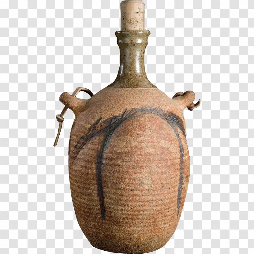 Wine Pottery Ceramic Jug Vase - Tableware Transparent PNG