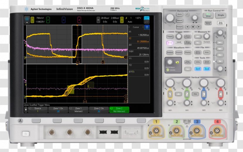 Hewlett-Packard Keysight Digital Storage Oscilloscope Agilent Technologies - Software - Hewlett-packard Transparent PNG