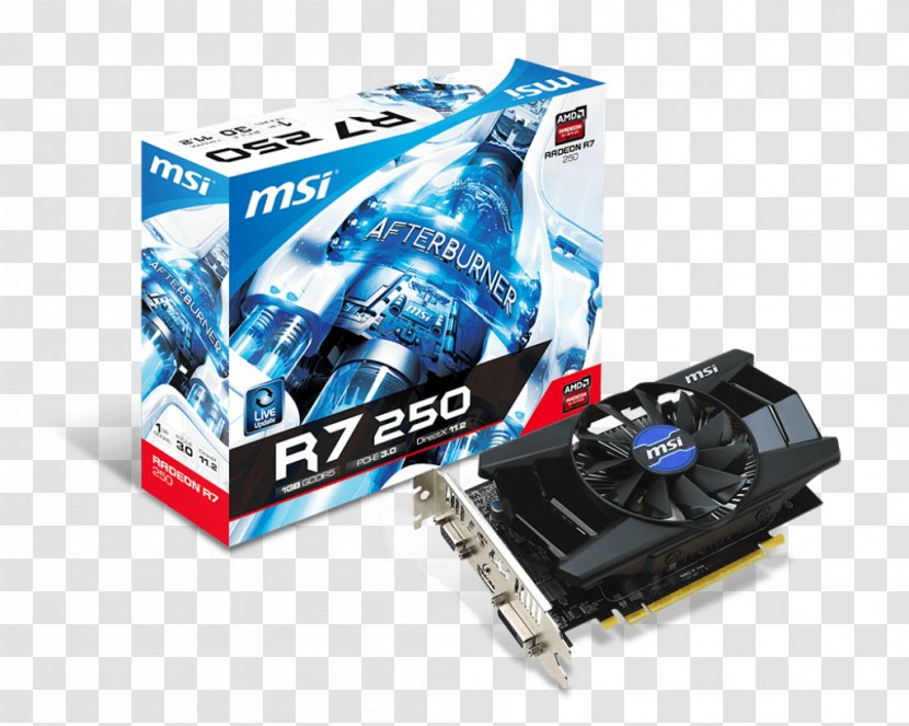 Graphics Cards & Video Adapters AMD Radeon R7 260X 250 GDDR5 SDRAM - Amd 260x Transparent PNG