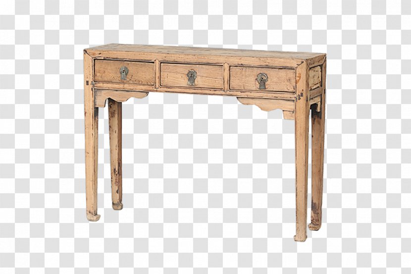 Table Lowboy Drawer Furniture Desk - Cartoon Transparent PNG