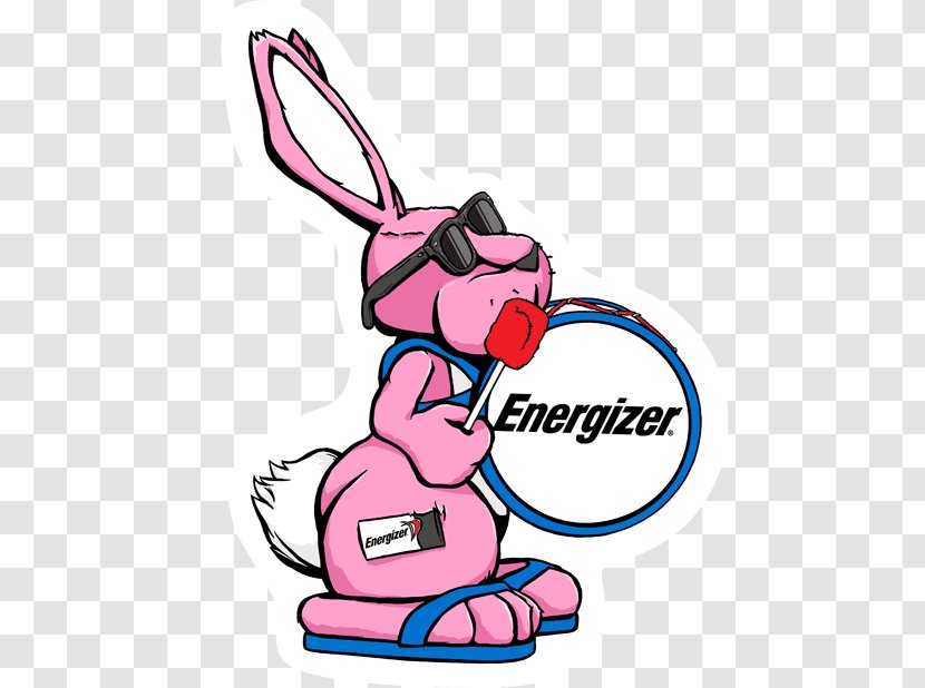 Clip Art Energizer Bunny GIF Sticker - Pink Transparent PNG