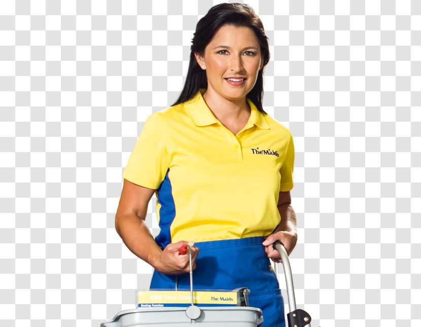 Maid Service Cleaner Housekeeping Cleaning - Electric Blue - House Transparent PNG