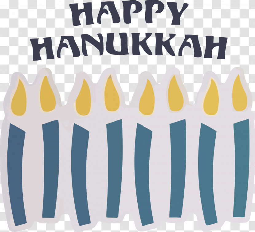 Candle Hanukkah Happy Hanukkah Transparent PNG